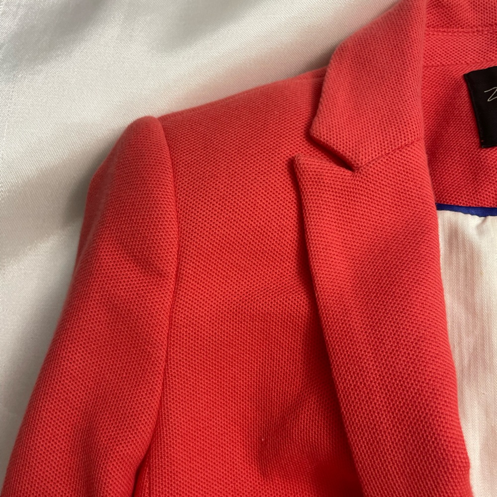 Zara Pink Lined Double Button Blazer - image 3